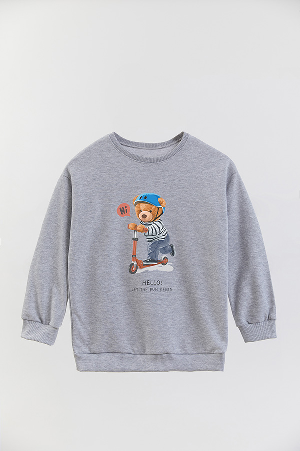 BUZO RUSTICO KIDS TEDDY LETS THE FUN BEGIN