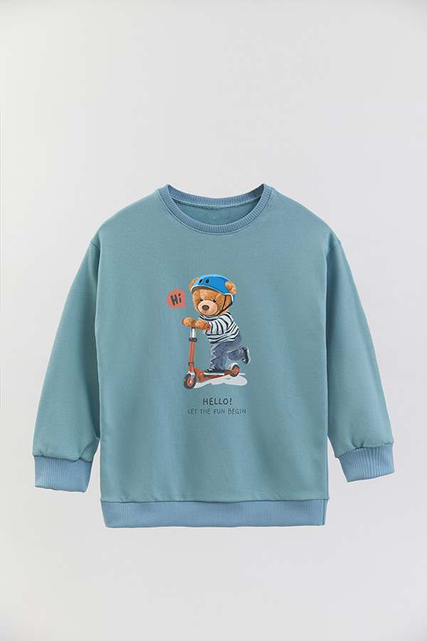 BUZO RUSTICO KIDS TEDDY LETS THE FUN BEGIN