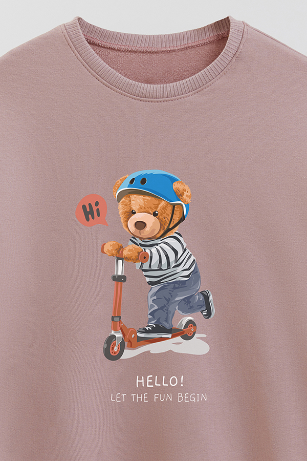 BUZO RUSTICO KIDS TEDDY LETS THE FUN BEGIN