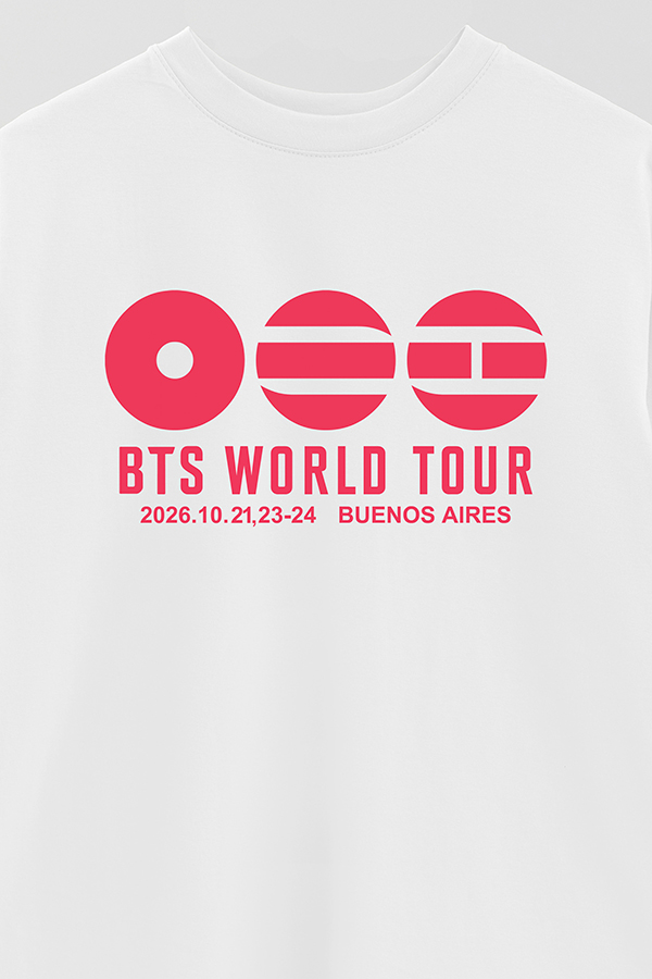 REMERA OVER ESTAMPADA BTS WT9