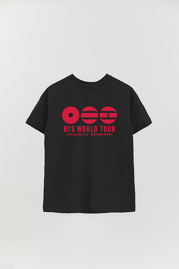 REMERA OVER ESTAMPADA BTS WT9