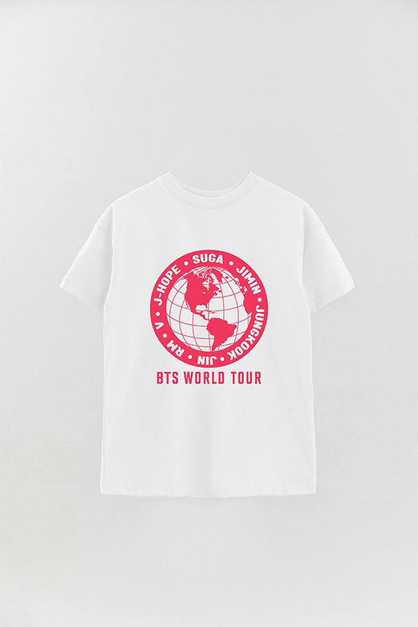 REMERA OVER ESTAMPADA BTS WT8