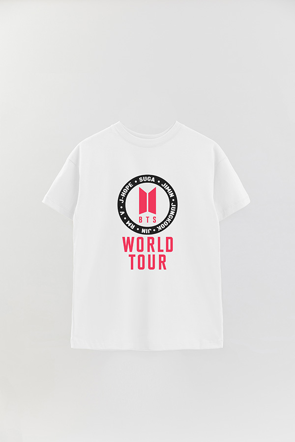 REMERA OVER ESTAMPADA BTS WT7