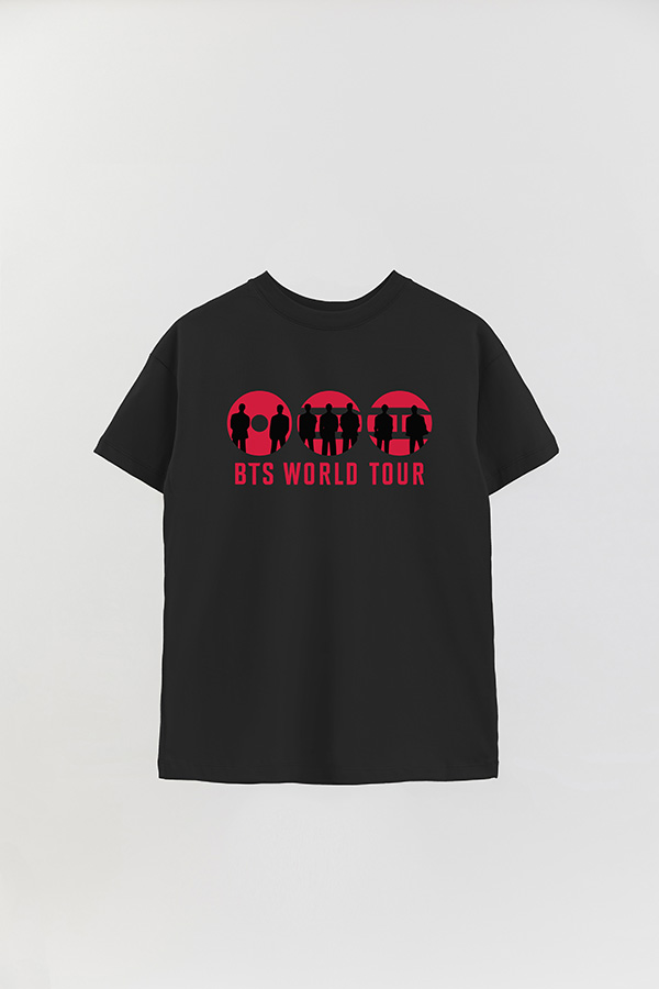 REMERA OVER ESTAMPADA BTS WT6