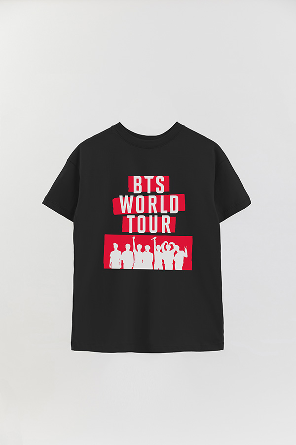 REMERA OVER ESTAMPADA BTS WT5
