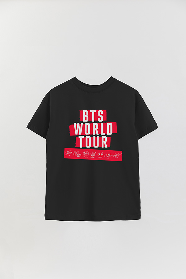 REMERA OVER ESTAMPADA BTS WT4