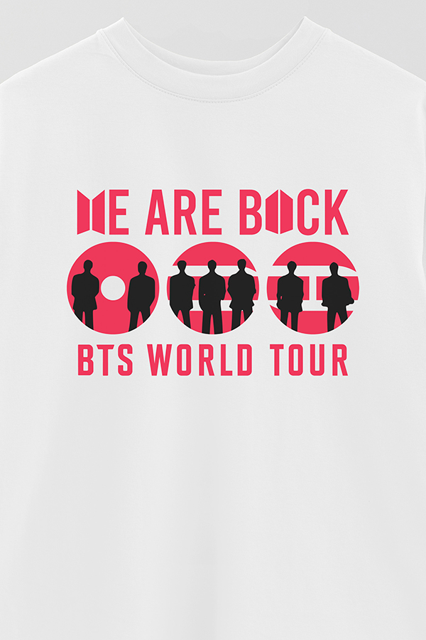 REMERA OVER ESTAMPADA BTS WRB3