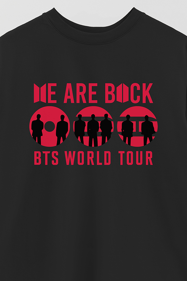 REMERA OVER ESTAMPADA BTS WRB3