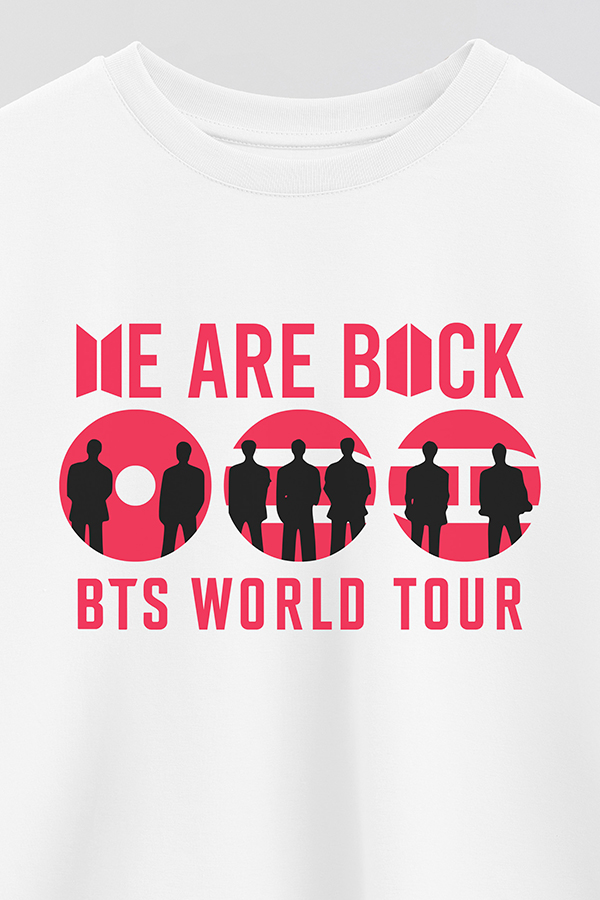 REMERA CROP ESTAMPADA BTS WRB3