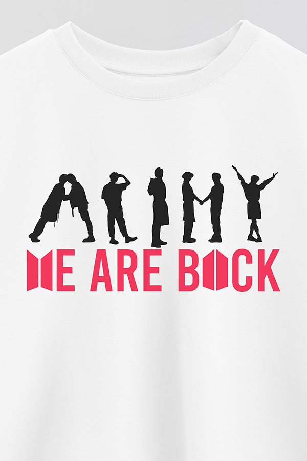 REMERA CROP ESTAMPADA BTS WRB2