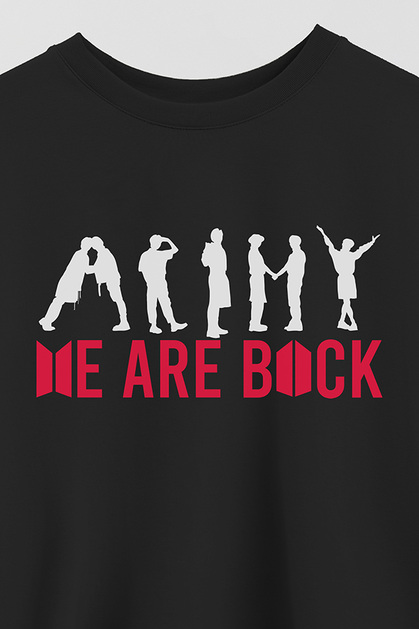 REMERA CROP ESTAMPADA BTS WRB2