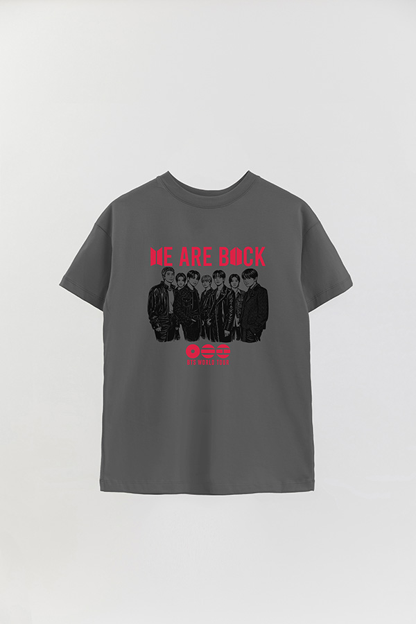 REMERA OVER ESTAMPADA BTS WRB