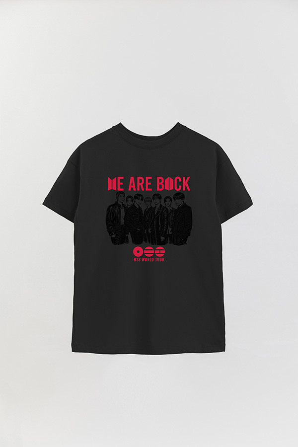 REMERA OVER ESTAMPADA BTS WRB
