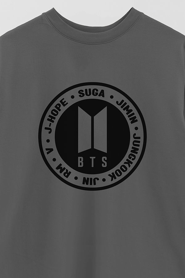 REMERA OVER ESTAMPADA BTS 18
