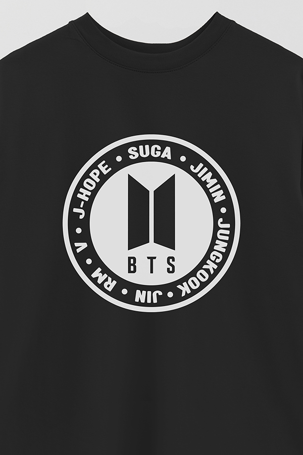 REMERA OVER ESTAMPADA BTS 18