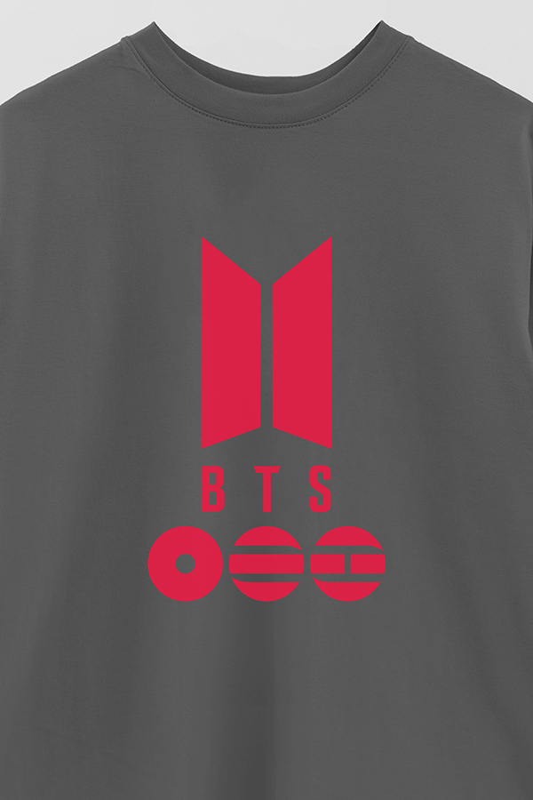 REMERA OVER ESTAMPADA BTS 16