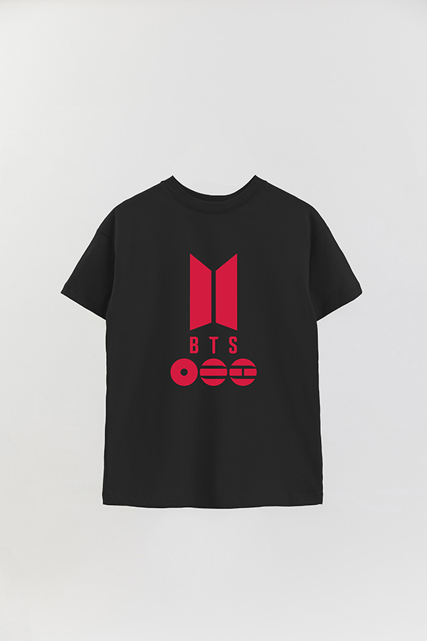 REMERA OVER ESTAMPADA BTS 16