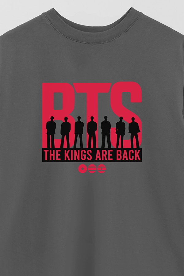 REMERA OVER ESTAMPADA BTS 15
