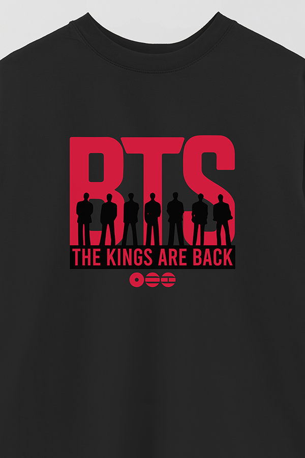 REMERA OVER ESTAMPADA BTS 15