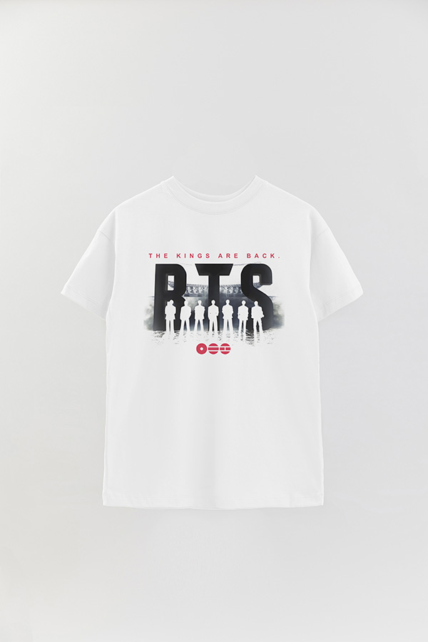 REMERA OVER ESTAMPADA BTS 13