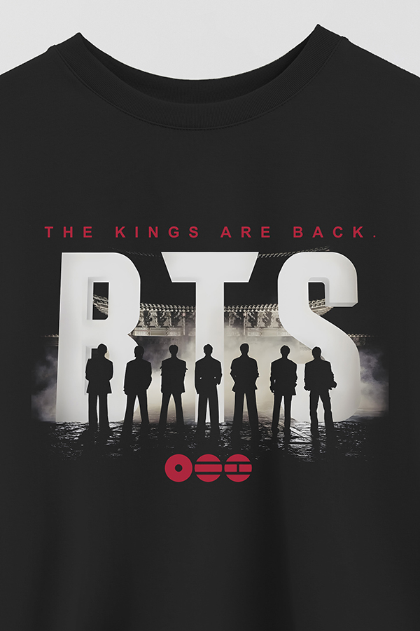 REMERA CROP ESTAMPADA BTS 13