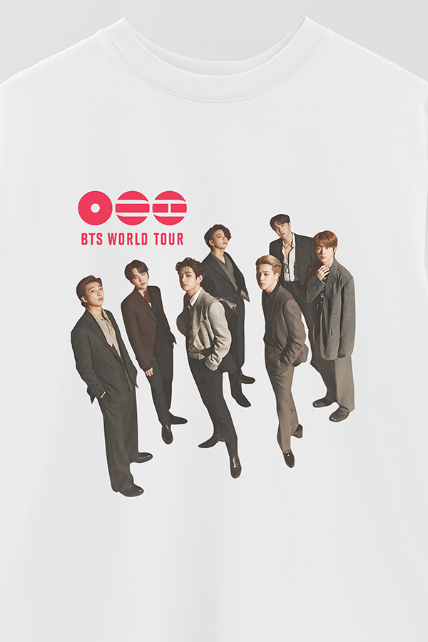 REMERA OVER ESTAMPADA BTS 10