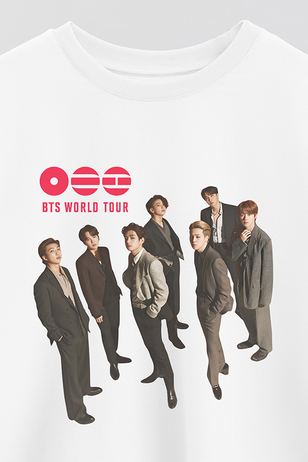 REMERA CROP ESTAMPADA BTS 10