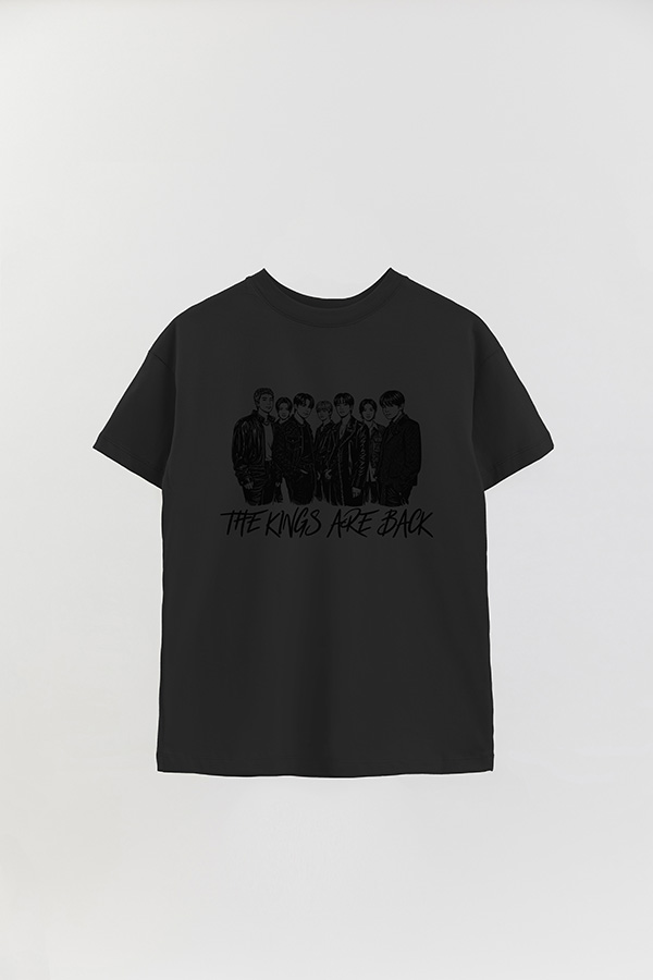 REMERA OVER ESTAMPADA BTS 9