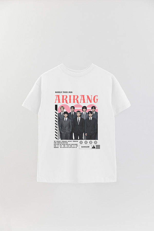 REMERA OVER ESTAMPADA BTS 8