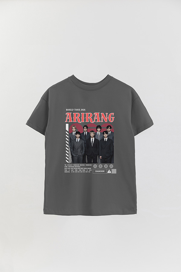 REMERA OVER ESTAMPADA BTS 8