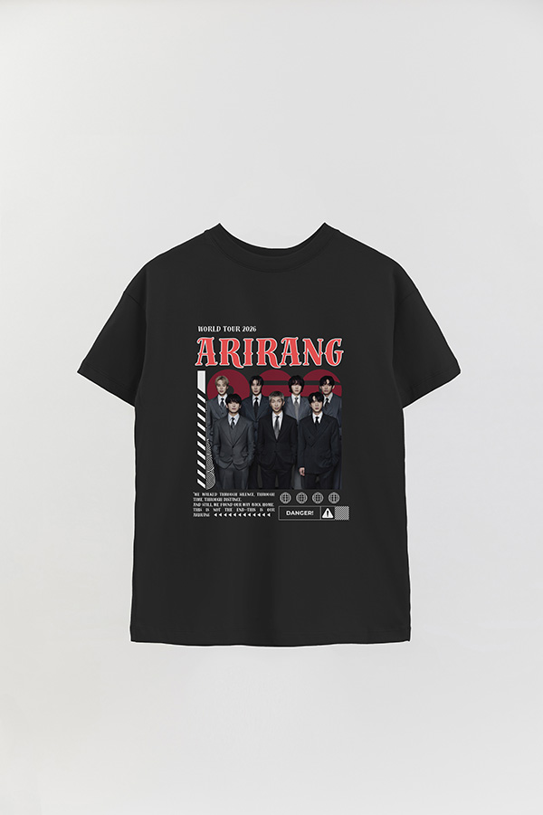 REMERA OVER ESTAMPADA BTS 8