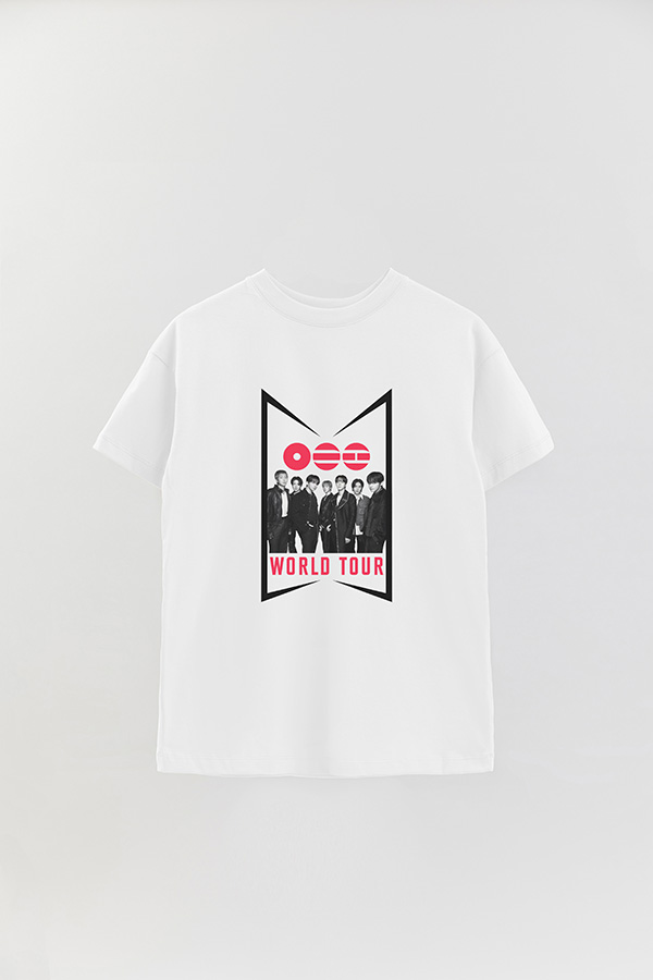 REMERA OVER ESTAMPADA BTS 7