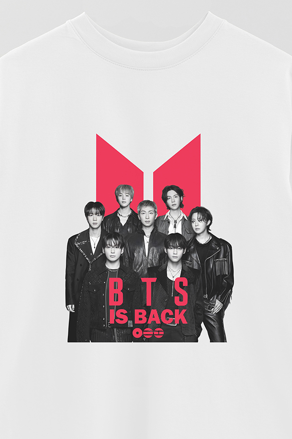 REMERA OVER ESTAMPADA BTS 6