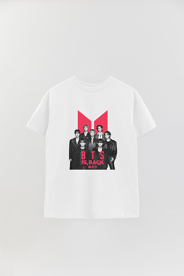 REMERA OVER ESTAMPADA BTS 6