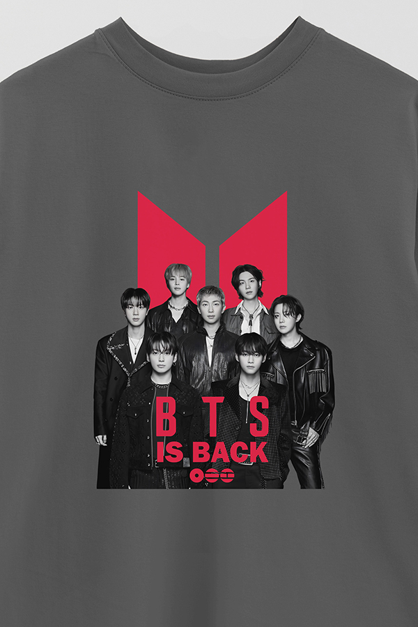 REMERA OVER ESTAMPADA BTS 6
