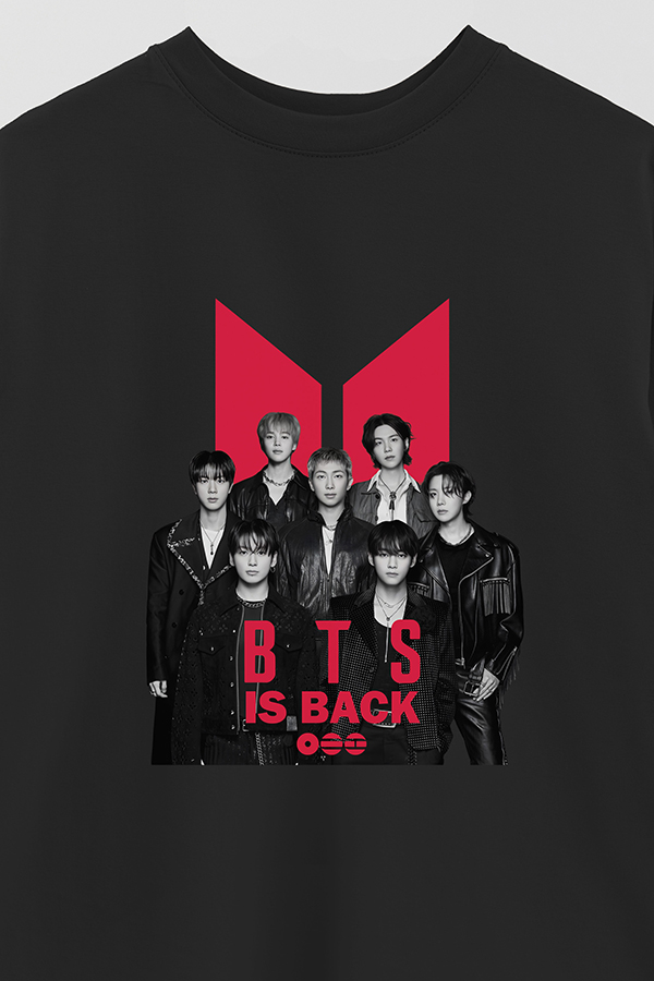 REMERA OVER ESTAMPADA BTS 6