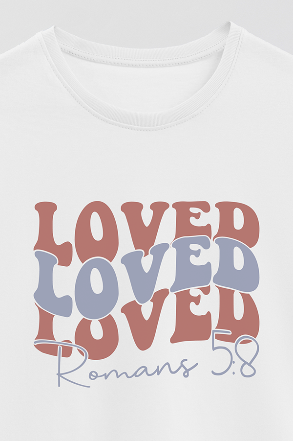 REMERA BASICA UNISEX VRS LOVED
