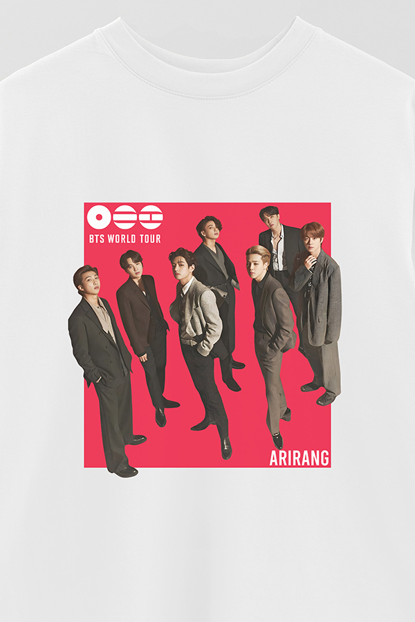 REMERA OVER ESTAMPADA BTS 5