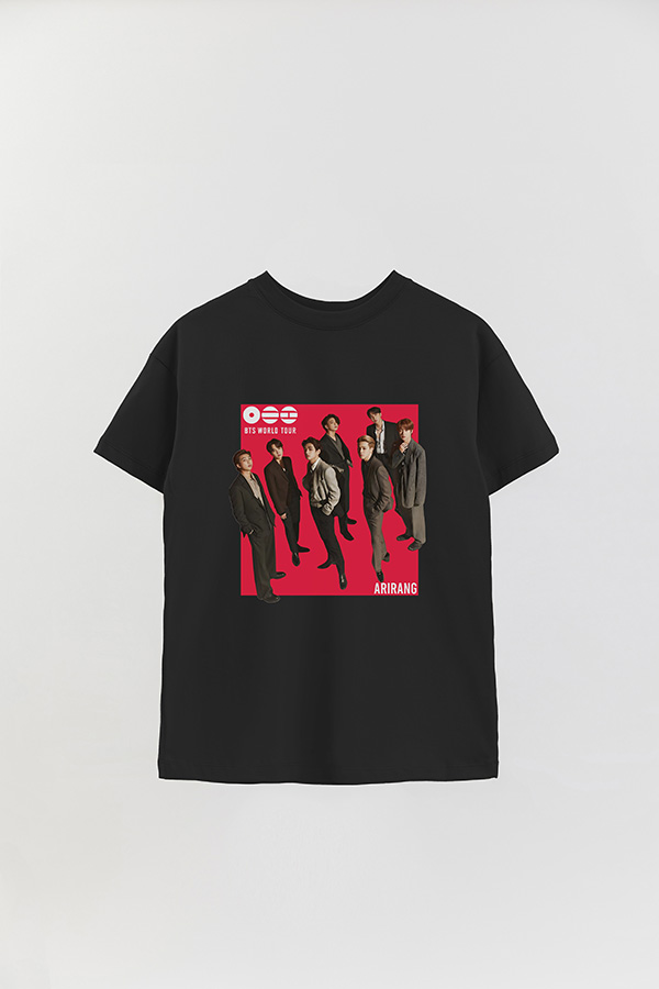REMERA OVER ESTAMPADA BTS 5