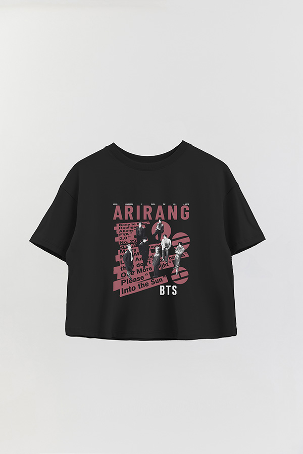 REMERA CROP ESTAMPADA BTS 4