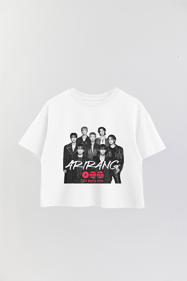 REMERA CROP ESTAMPADA BTS 3