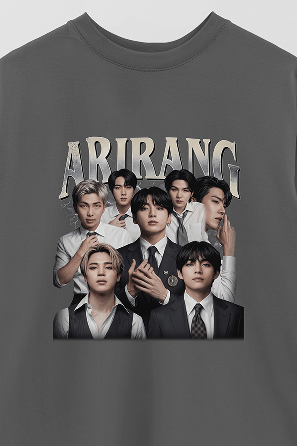 REMERA OVER ESTAMPADA BTS 1
