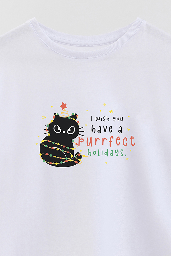 REMERA GIRL OVER JINGLE CAT 18