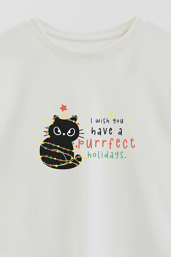 REMERA GIRL OVER JINGLE CAT 18