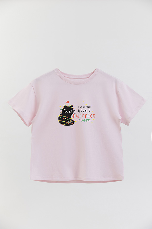 REMERA GIRL OVER JINGLE CAT 18