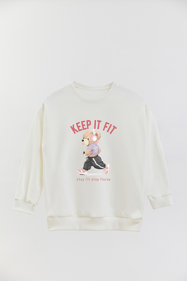 BUZO RUSTICO KIDS TEDDY KEEP IT FIT