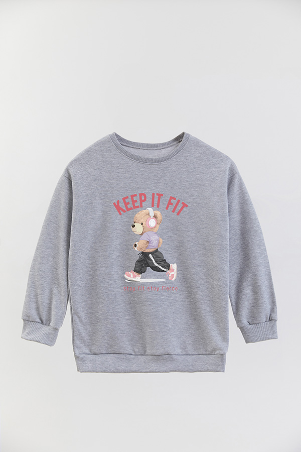BUZO RUSTICO KIDS TEDDY KEEP IT FIT