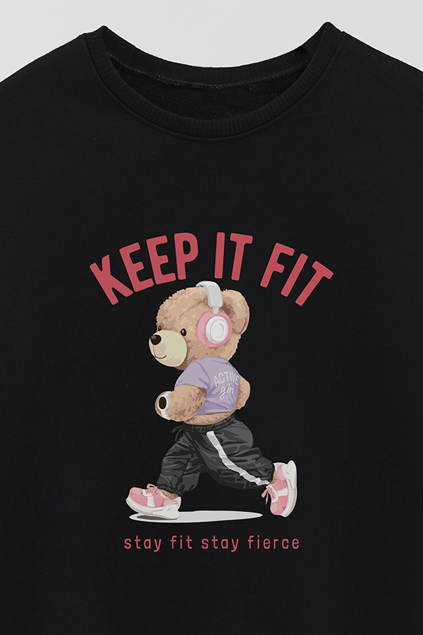BUZO RUSTICO KIDS TEDDY KEEP IT FIT