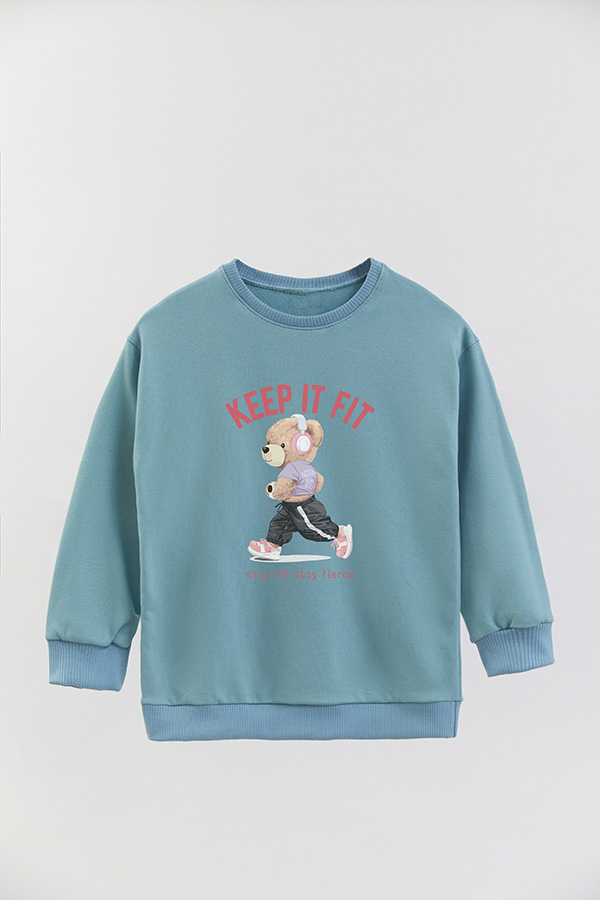 BUZO RUSTICO KIDS TEDDY KEEP IT FIT