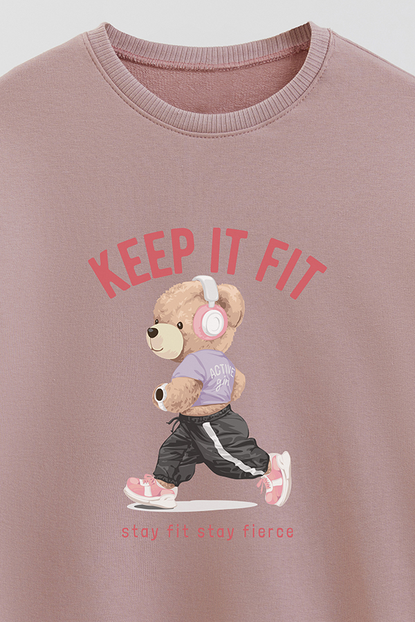 BUZO RUSTICO KIDS TEDDY KEEP IT FIT
